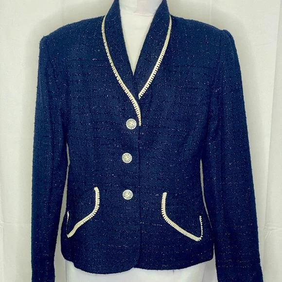 Danny & Nicole Blazer | Size 12 | Career Special Occasion - Picture 1 of 5